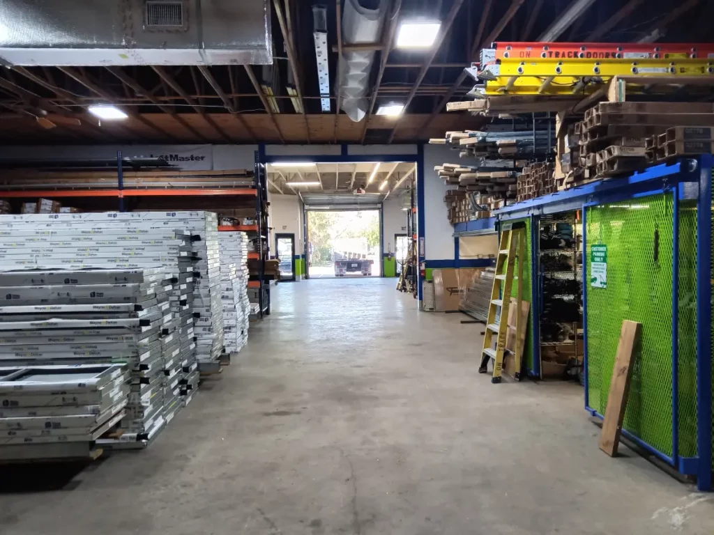 On Track warehouse